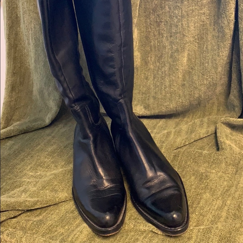 Vintage Coach Olivia riding boots leather lining-6 - Picture 5 of 8